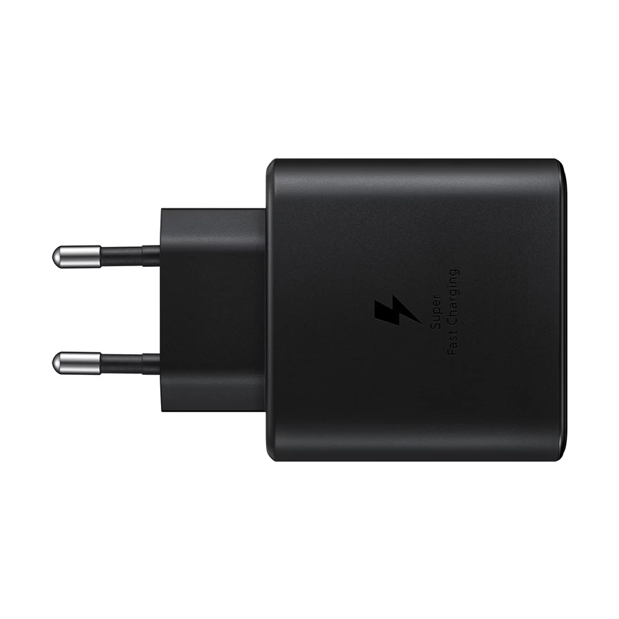Samsung 45W USB-C Charger with Cable Black (2 Pin, EU)