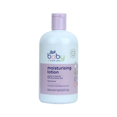 Boots Baby ময়েশ্চারাইজিং লোশন 500ml