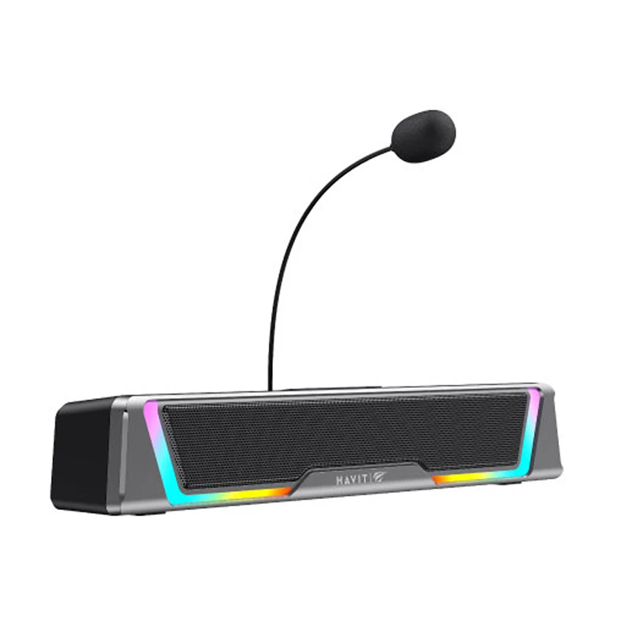 Havit SK221 RGB Bluetooth Gaming Speaker with Detachable Mic