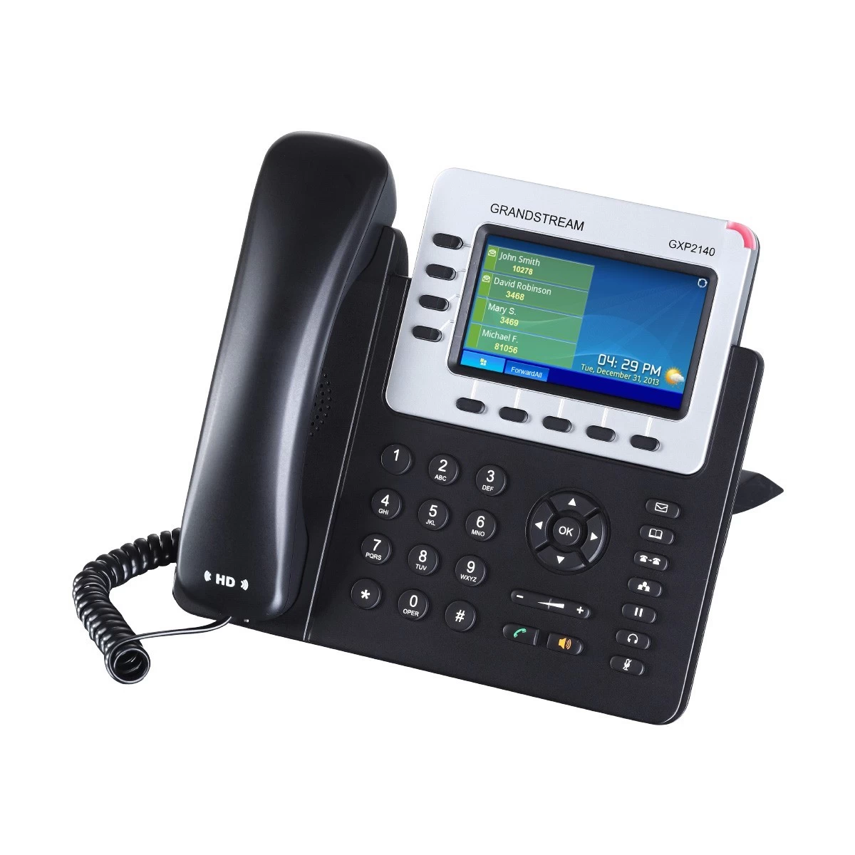 Grandstream GXP2140 4-Line IP Phone with Adapter