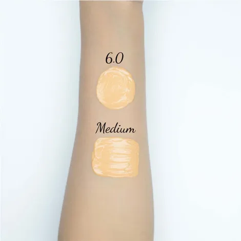 Guerniss ফুল কভার ম্যাট ফাউন্ডেশন - 6.0 Medium