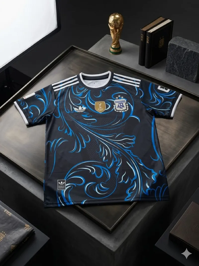 World Cup Jersey with Embroidered Logo, Mesh Fabric, M to XXL
