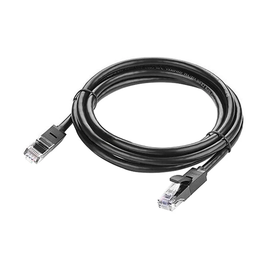 UGREEN NW102 (20158) Cat-6 U/UTP 0.5 Meter Black Patch Cord