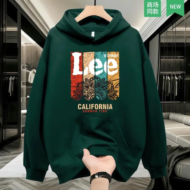 Men's Winter Hoodie in 280 GSM Cotton, Sizes M to XL, 6 Colours