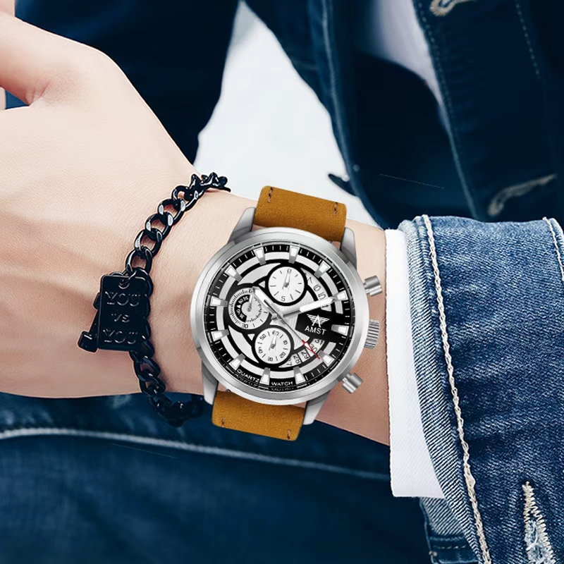 AMST 3068 ছেলেদের স্টাইলিশ হাতঘড়ি