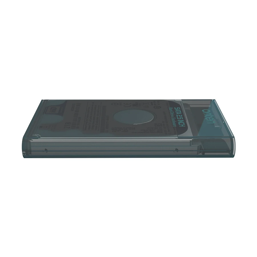 Onten OTN-UHD2 2.5 Inch SATA Transparent HDD Enclosure with Data Cable