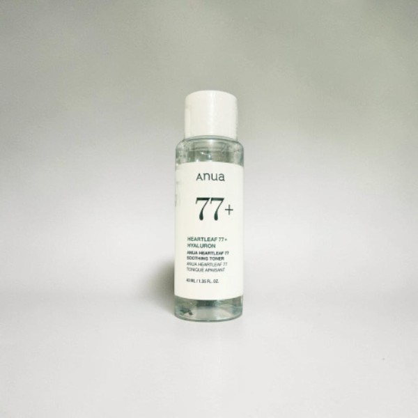Anua Heartleaf 77% Hyaluron Soothing Toner 40ml (Korea)