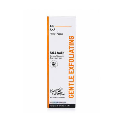Innovist Chemist at Play 4% AHA Gentle Exfoliating Face Wash 100ml (India)