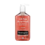 Neutrogena Oil-Free Acne Wash পিংক গ্রেপফ্রুট ফেসিয়াল ক্লেনজার 269ml