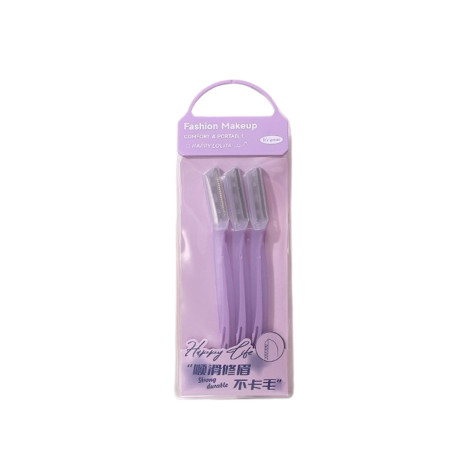 Lmltop Fashion Makeup Comfort & Portable Brow Razor 3pcs (China)