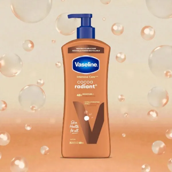 Vaseline Intensive Care Cocoa Radiant 48H ময়েশ্চার বডি লোশন 600ml
