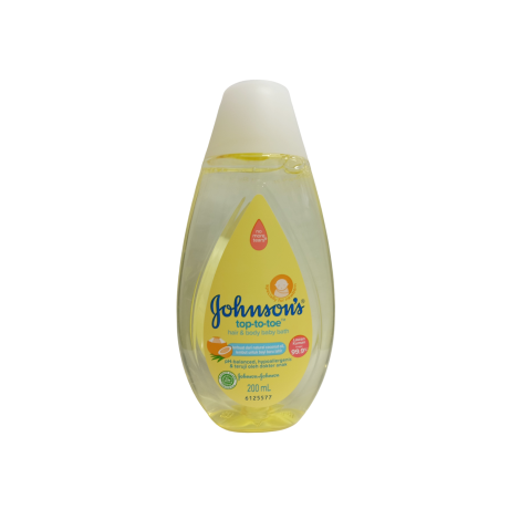 Johnson's Top To Toe Hair & Body Baby Bath 200ml (Malaysia)