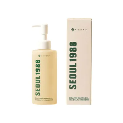 K-Secret Pica 1% + Probiotics Seoul 1988 ক্লিনজিং অয়েল 200ml