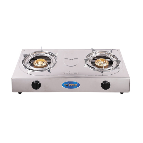 TOPPER A-203 Double Stainless Steel Auto Stove NG