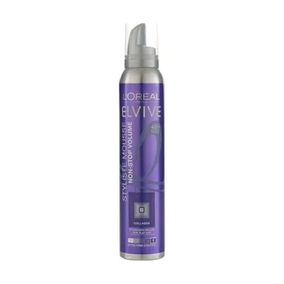 L'Oreal Elvive 48H হোল্ড Styliste নন-স্টপ ভলিউম মুস 200ml