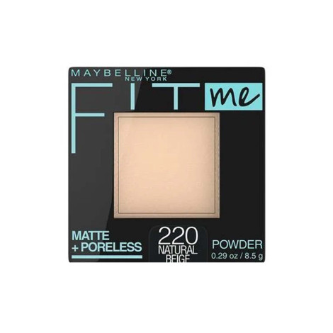 Maybelline Fit Me Matte And Poreless Pressed Powder - 220 Natural Beige (USA)