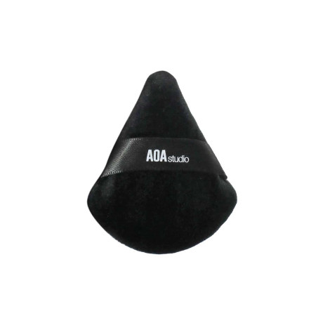 AOA Studio Velvet Puffs Makeup Sponge - Black (China)