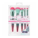 Royal & Langnickel MŌDA Mythical মেকআপ ব্রাশ ট্রাভেল কিট 6pc