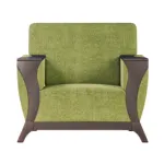 Regal ROME কাঠের সিঙ্গেল সোফা ROME-SSC-347-3-1-20 (ফ্যাব্রিক SF-2121)