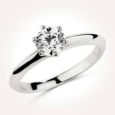 Crystal Love রিং – সলিটেয়ার ক্রিস্টাল আংটি