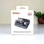 Jmary MW-19 নয়েজ ক্যান্সেলেশন ডুয়াল ওয়্যারলেস মাইক্রোফোন