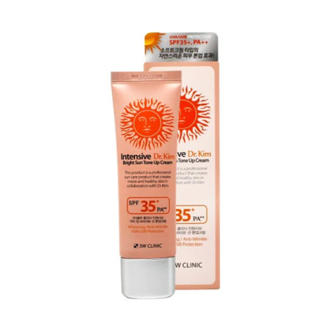 3W Clinic Intensive Dr. Kim ব্রাইট সান টোন আপ ক্রিম SPF35+ 50g