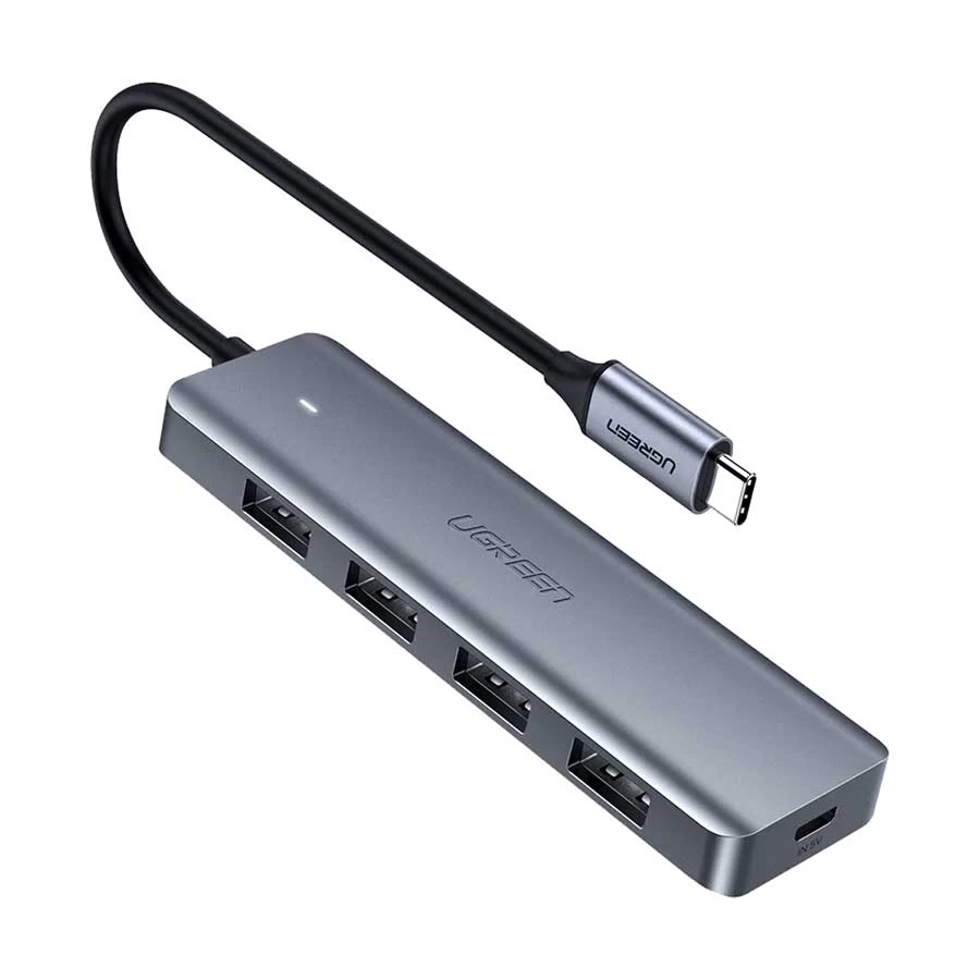 UGREEN 70336 USB Type-C to 4 Port USB Hub Silver