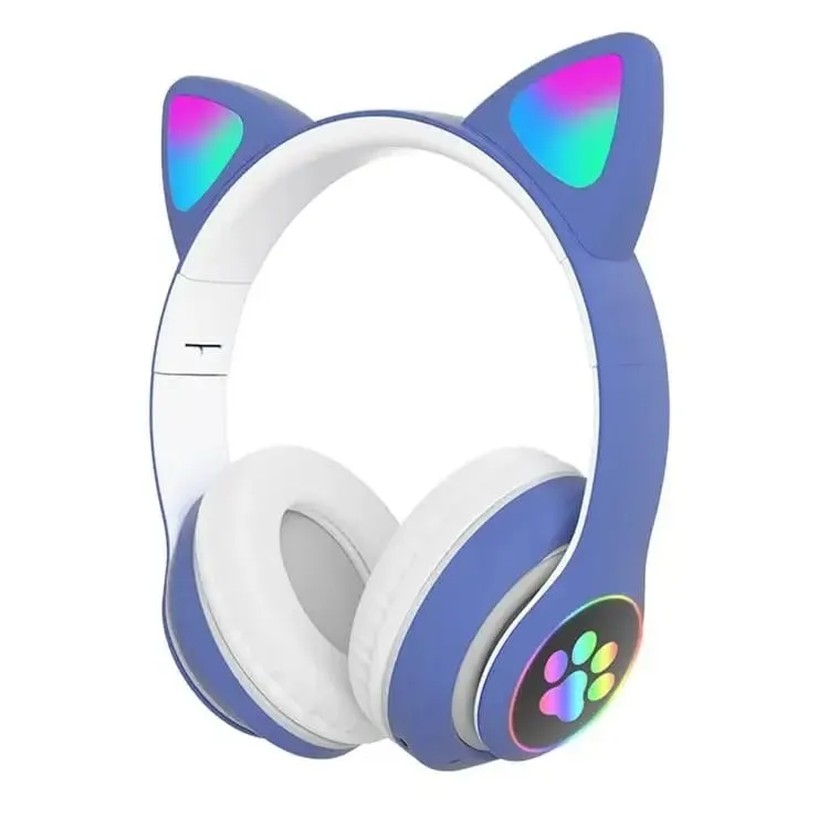 CAT STN-28 ওয়্যারলেস ক্যাট ইয়ার ব্লুটুথ হেডসেট