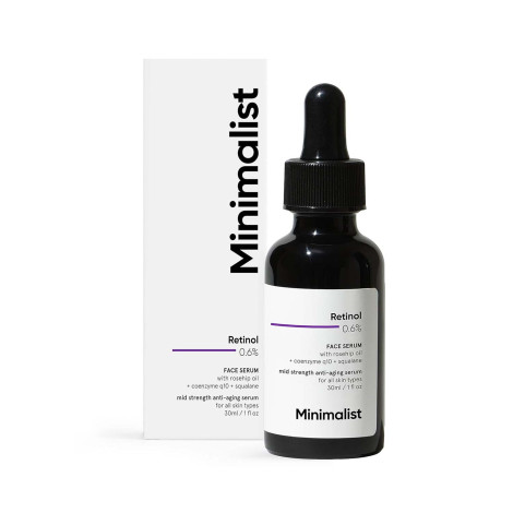 Minimalist Retinol 0.6% Face Serum 30ml (India)