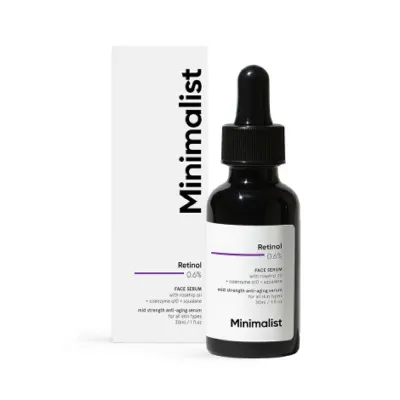 Minimalist Retinol 0.6% ফেস সিরাম 30ml