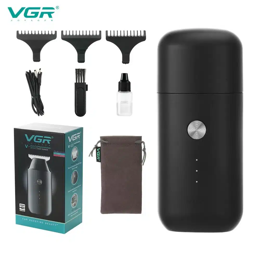 VGR V-932 কর্ডলেস মিনি হেয়ার ও বিয়ার্ড ট্রিমার (ছেলেদের)