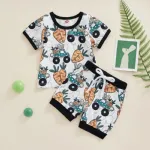 Baby Pure Cotton T-Shirt and Pant Combo Set, 6M to 18-24M