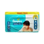 Pampers Baby Dry প্যান্ট ডায়াপার সাইজ 3, 6-10 kg, 98 পিস জাম্বো প্যাক