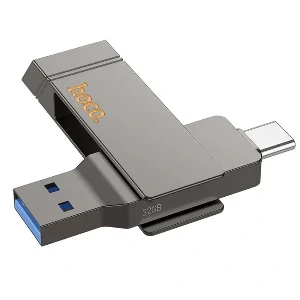 HOCO UD15 USB3.2 USB & Type -C flash drive(256GB)