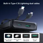 Joyroom JR-PBF19 22.5W ফাস্ট চার্জিং পাওয়ার ব্যাংক 10000mAh, কোয়াড আউটপুট
