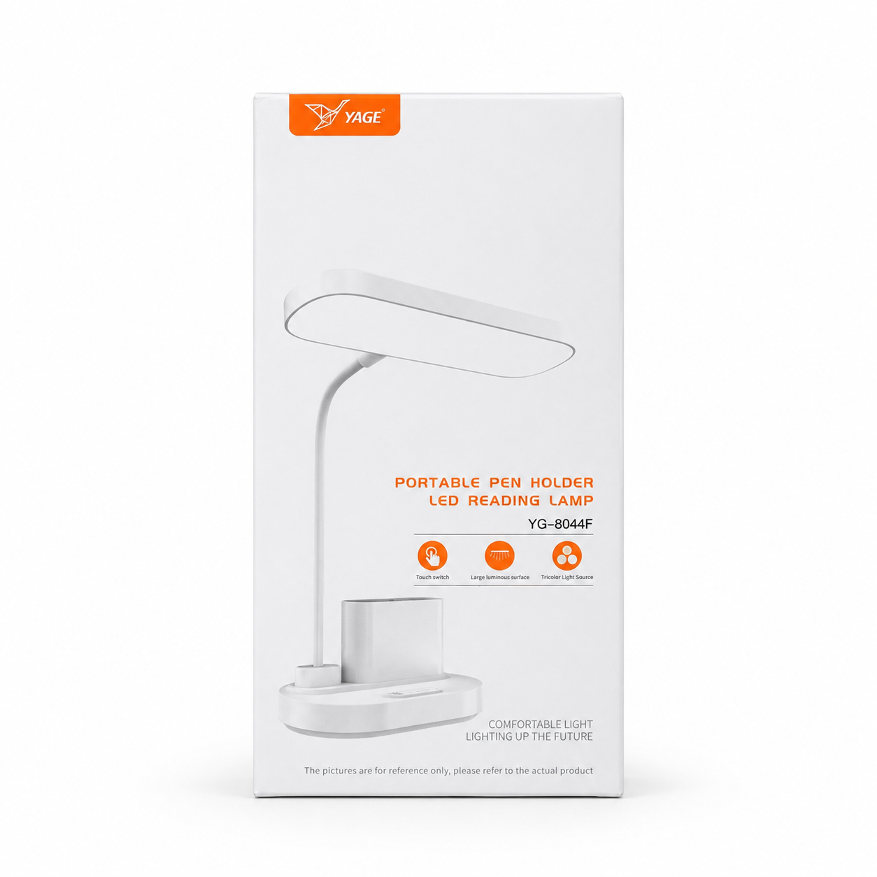 YAGE YG-8044F পোর্টেবল পেন হোল্ডার LED রিডিং ল্যাম্প