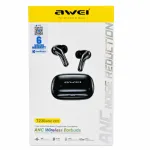 Awei T230 ANC Pro ট্রু ওয়্যারলেস ইয়ারবাডস – Bluetooth 6.0, 300mAh চার্জিং কেস