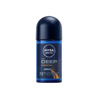 Nivea Men Espresso Maxx tech 72H অ্যান্টি-পারস্পিরেন্ট Black Carbon রোল অন 50ml