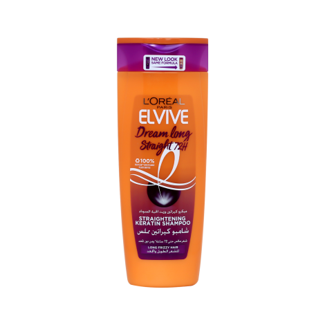 L'Oreal Elvive Dream Long Straight 72H স্ট্রেইটনিং কেরাটিন শ্যাম্পু 400 মিলি