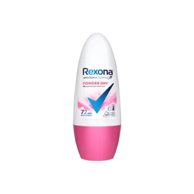 Rexona মোশন অ্যাক্টিভেটেড Powder Dry রোল অন ডিওডোরেন্ট 45ml
