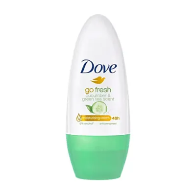 Dove Go Fresh 48 ঘণ্টা কিউকাম্বার ও গ্রিন টি অ্যান্টি-পারস্পিরেন্ট 40 মিলি