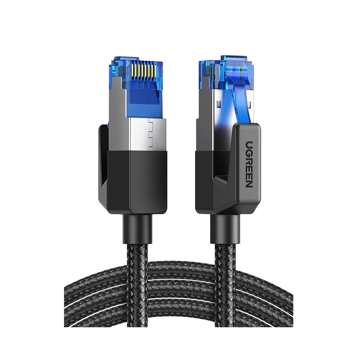 UGREEN 80431 Cat-8 2 Meter Black Braided Network Cable