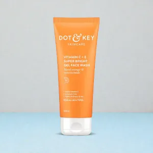 Dot & Key Vitamin C+E Super Bright জেল ফেস ওয়াশ 100ml