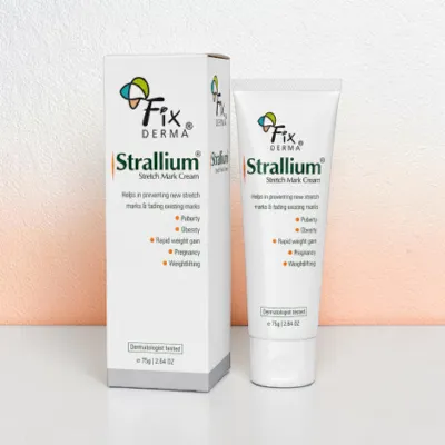 Fixderma Strallium স্ট্রেচ মার্ক ক্রিম 75g
