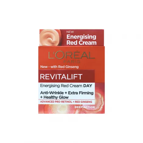 LOreal Paris Revitalift এনার্জাইজিং রেড ডে ক্রিম 50ml