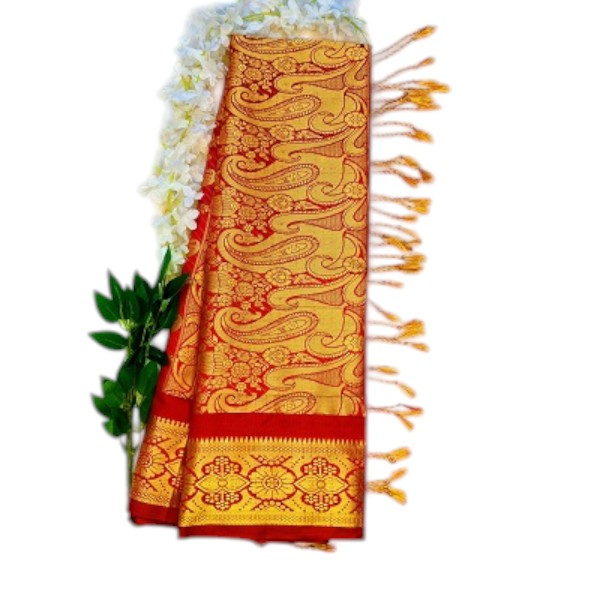 সিল্ক কাতান শাড়ি