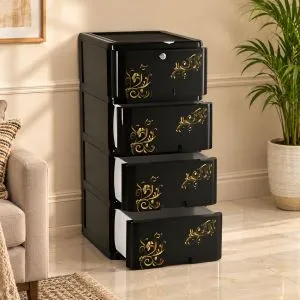 RFL Smart Closet 4 ড্রয়ার Elite - গোল্ড