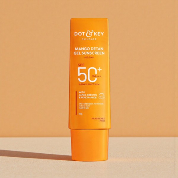 Dot & Key Mango Detan Oil-Free Sunscreen SPF 50+ PA+++ 50g (India)