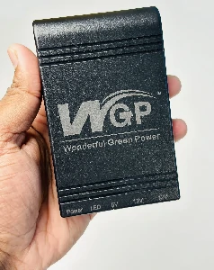 New Version WGP mini UPS 10400mAh – 5/12/12V – With 1 Year Warranty – Black