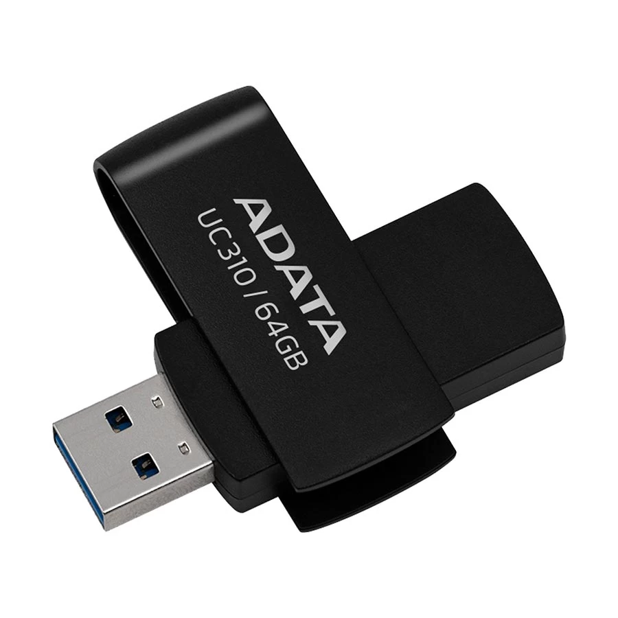 ADATA UC310 64GB USB 3.2 Black Pen Drive
